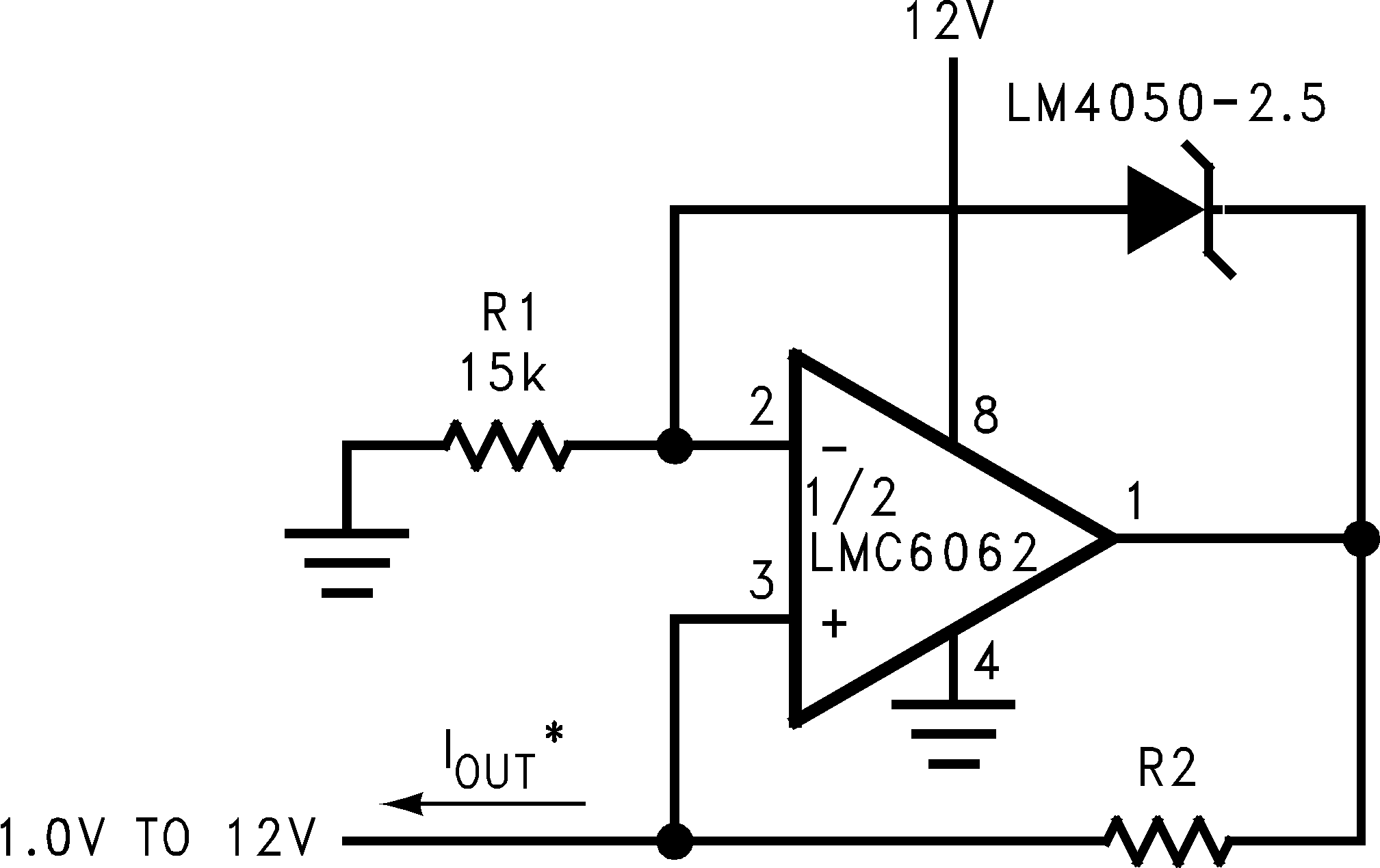 LM4050-N LM4050-N-Q1 精度为 1µA 至 1mA 的电流源 (±)