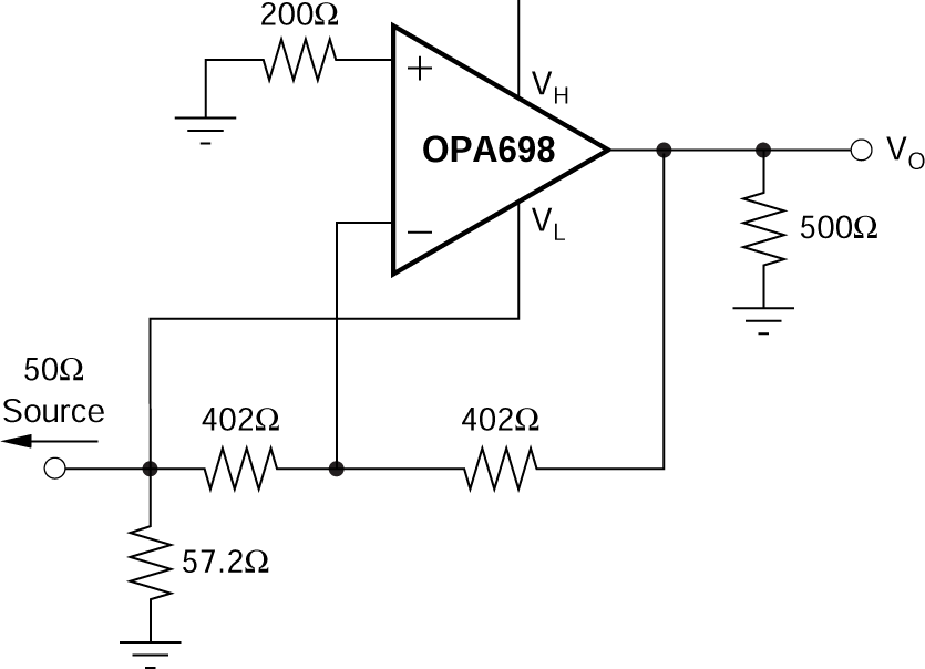 OPA698 高速全波整流器 #1