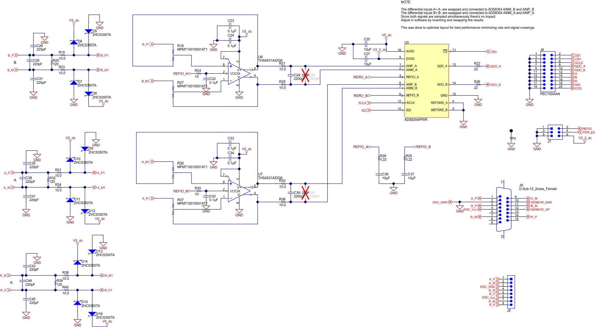TIDA-00176 带16 位 ADC 的高分辨率模拟路径原理图