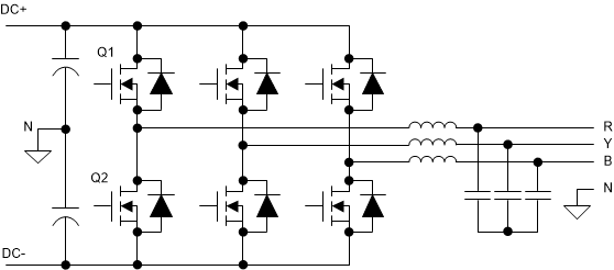 TIDA-01606 两级三相逆变器架构