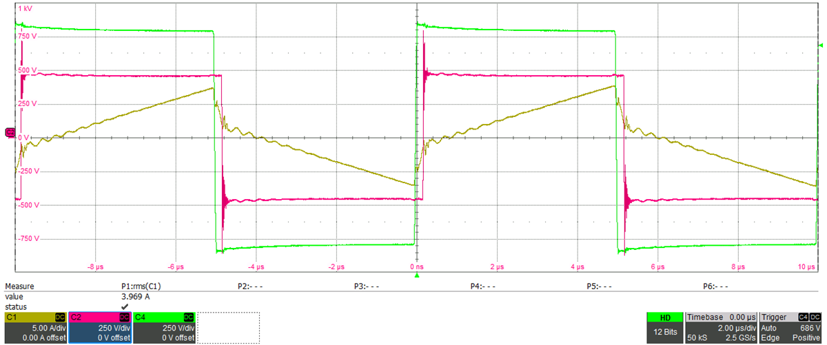 TIDA-010054 实验 3 - 单相移控制 (SPS) 中的波形 TIDA-010054 实验 3 - 单相移控制 (SPS) 中的波形