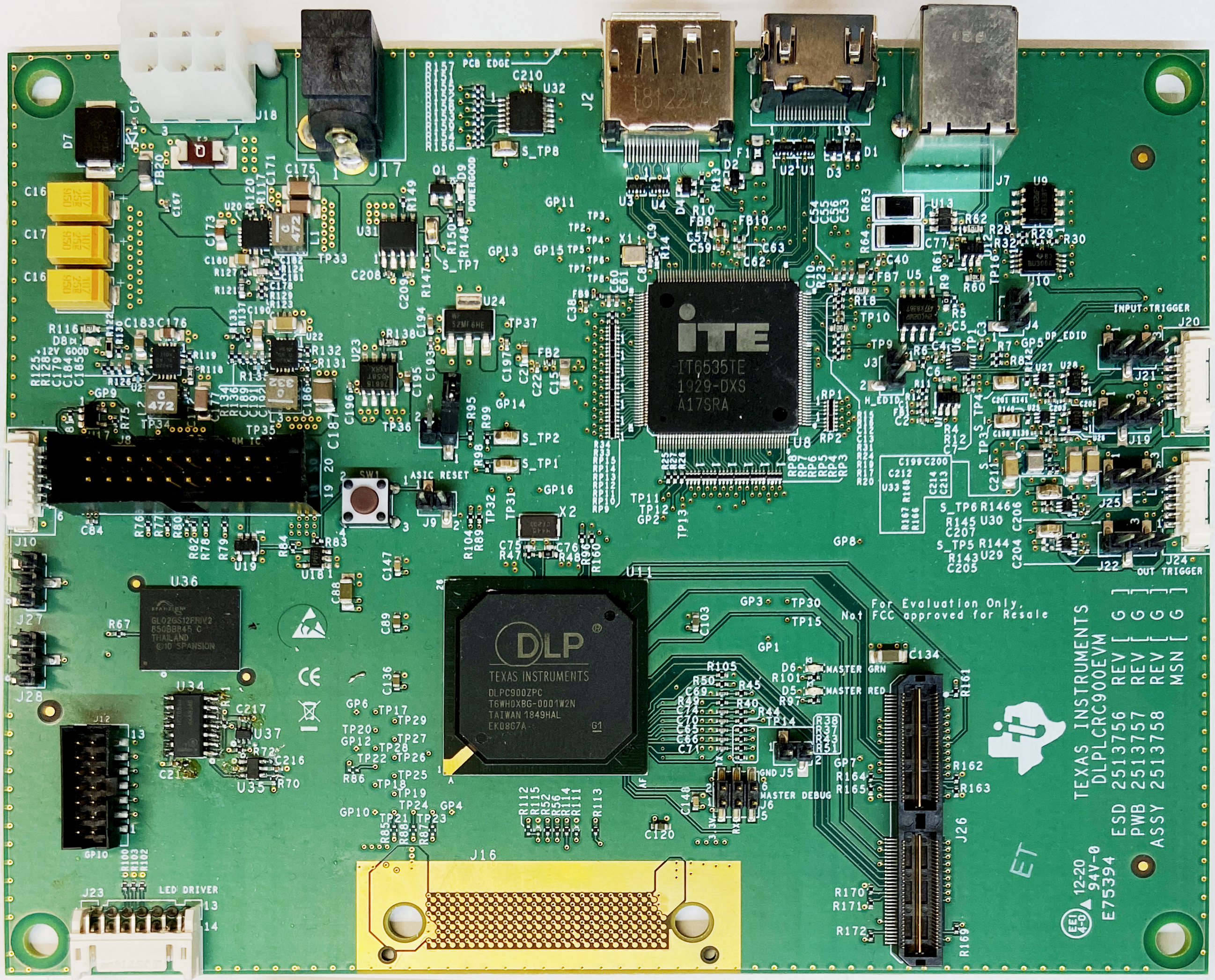 DLPC900 DLP LightCrafter 单 DLPC900 评估模块