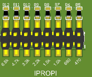 DRV8243S-Q1EVM, DRV8243H-Q1EVM, DRV8244S-Q1EVM, DRV8244H-Q1EVM, DRV8245S-Q1EVM RIPROPI 接头