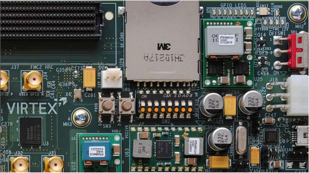 DLPLCRC964EVM GPIO DIP 开关 (VC707)