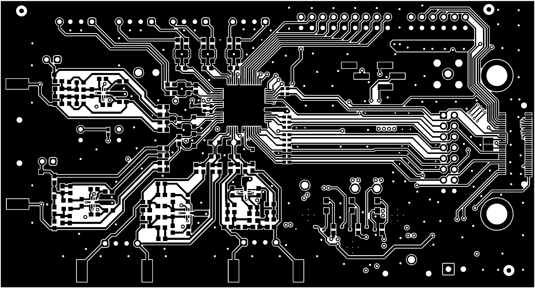 ADS1278V2EVM-PDK 顶端信号层布局