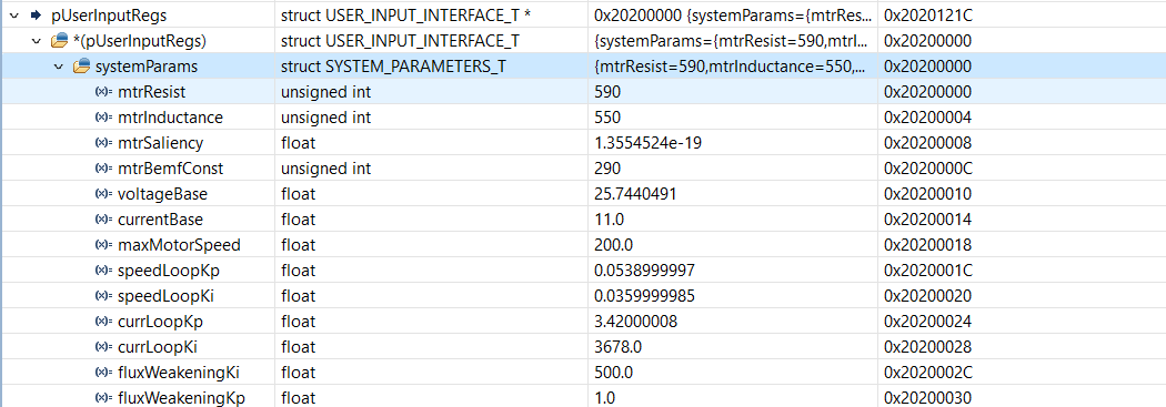  CCS 调试模式下的系统配置寄存器