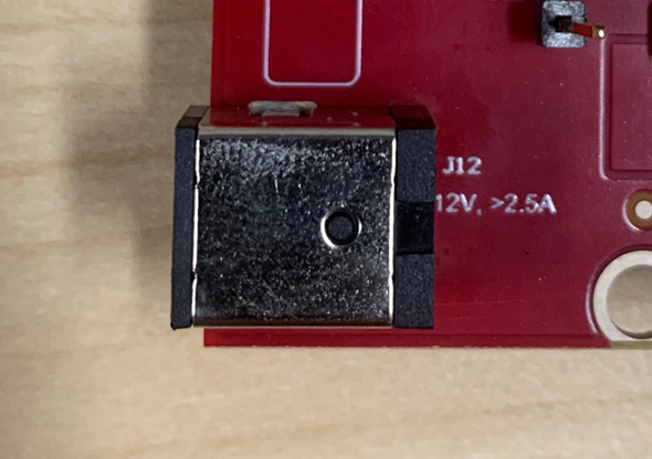 AWR2944EVM, AWR2944PEVM  12V 电源连接器