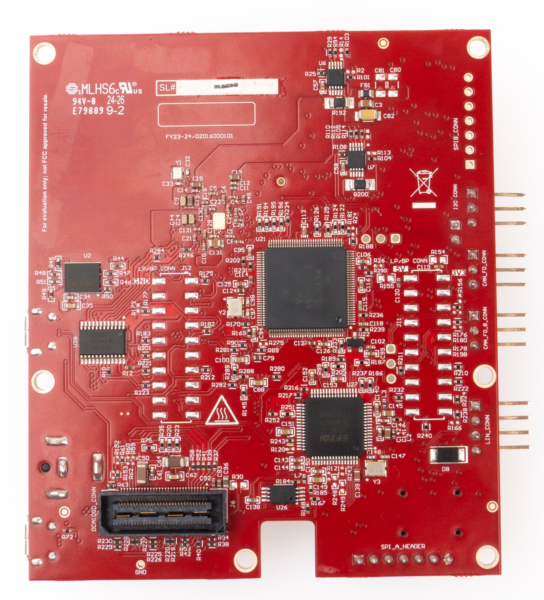 AWRL6844EVM IWRL6844EVM xWRL6844EVM（底视图）