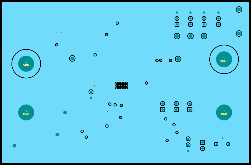 TPS1HTC100EVM 接地层