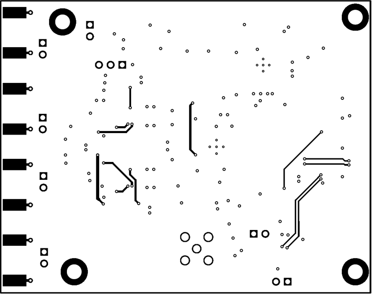  ADS9224REVM PCB 第 4 层：底层
