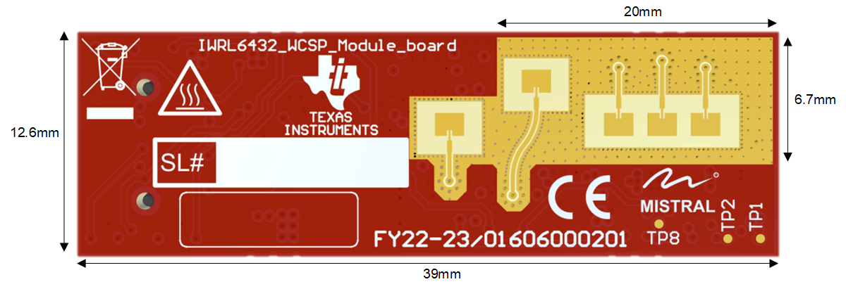 TIDEP-01040 小巧型参考设计尺寸