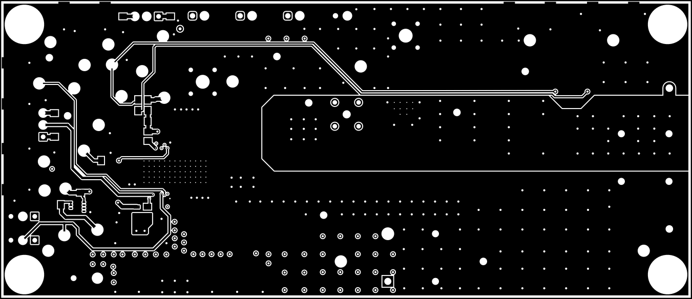 TPS7H4011EVM 第 8 层（底部）