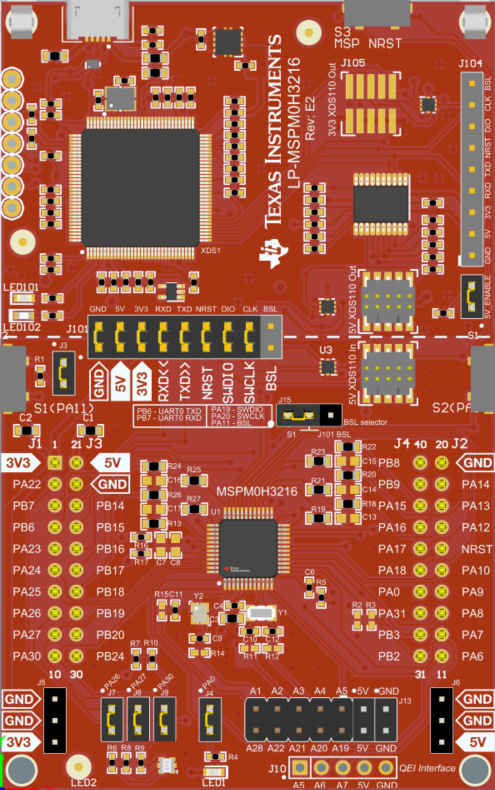 LP-MSPM0H3216 LP-MSPM0H3216