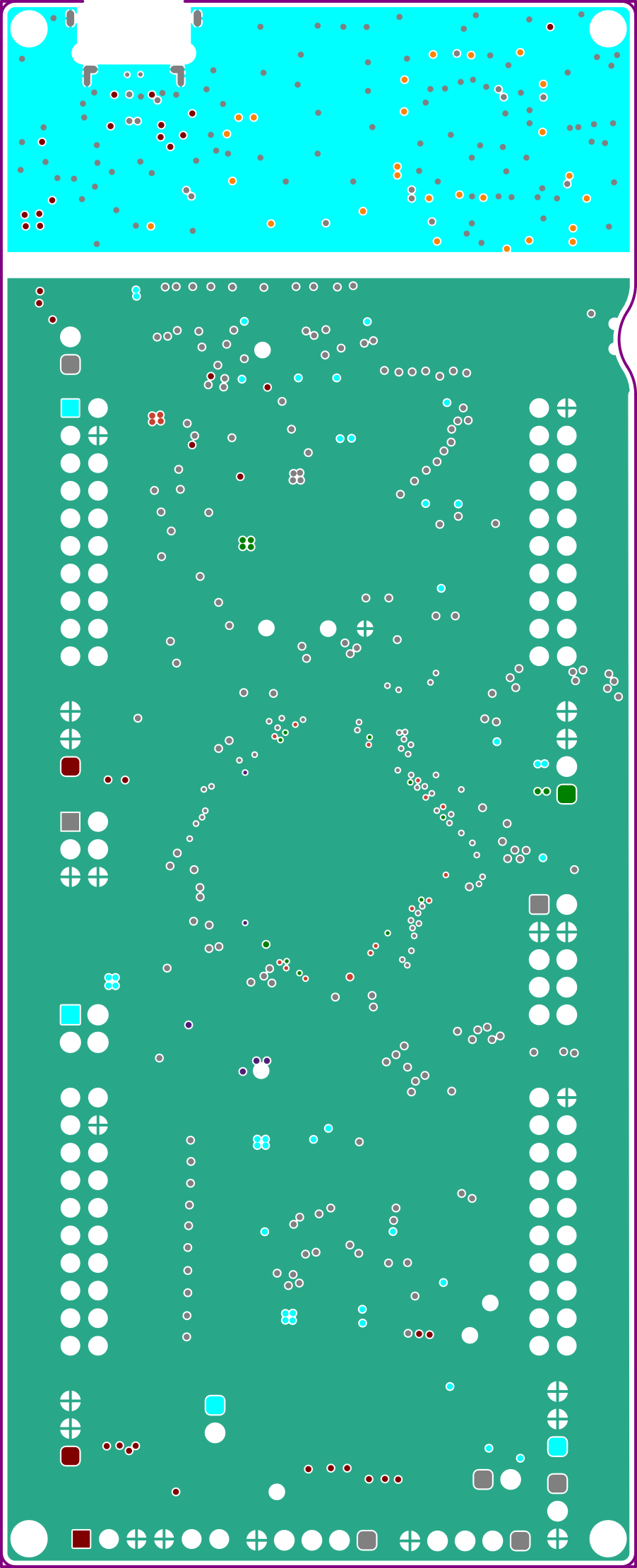 LAUNCHXL-F29H85X GND2 - 第 5 层