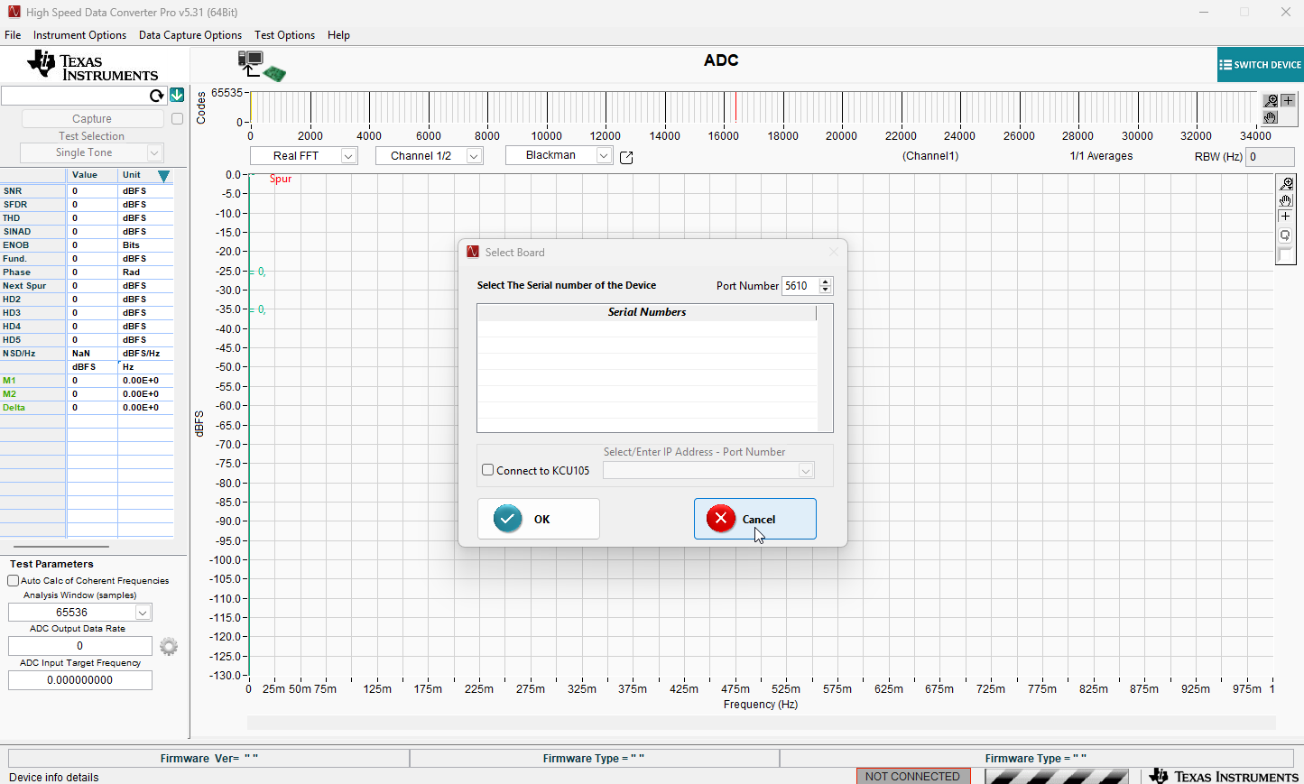ADC3543EVM ADC3544EVM HSDC Pro