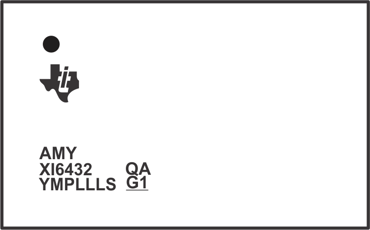 IWRL6432AOP 器件产品标识示例